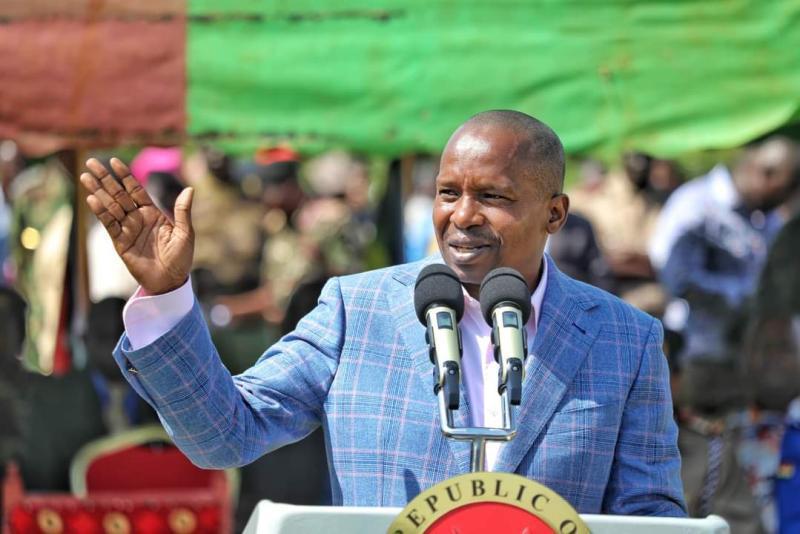 File image of Interior CS Kithure Kindiki.